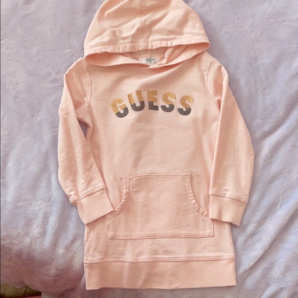 Girls Guess Sweatshirt Dress - Picture 1 of 1